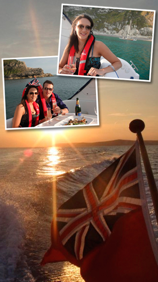 Engagement celebrations onboard Nirvana
